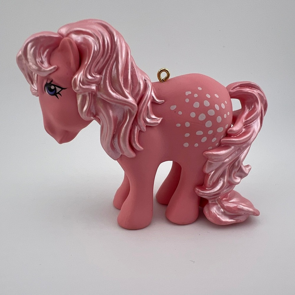 Hallmark My Little Pony Cotton Candy Ornament 2014 Pink MLP No Box 3 Inches
